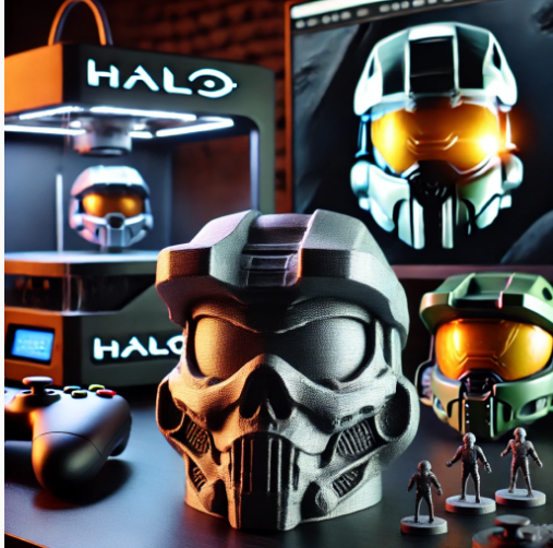 halo legedary icon 3d print