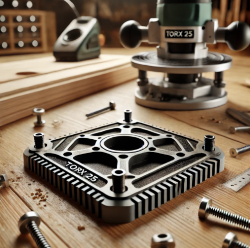 3d print torx 25 router plate