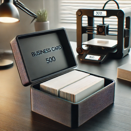 3d printed business card box 500 cards