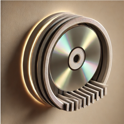 3d printed cd wall holder