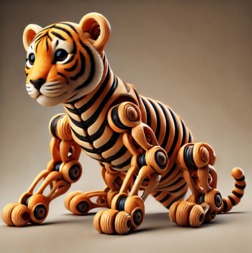 3d print tiger flexy