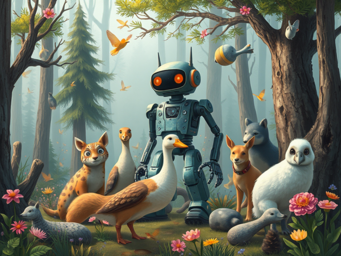 the wild robot protects