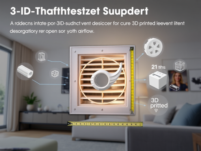 3d print to keep vent open