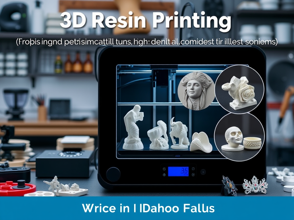 3d resin printing in idaho falls