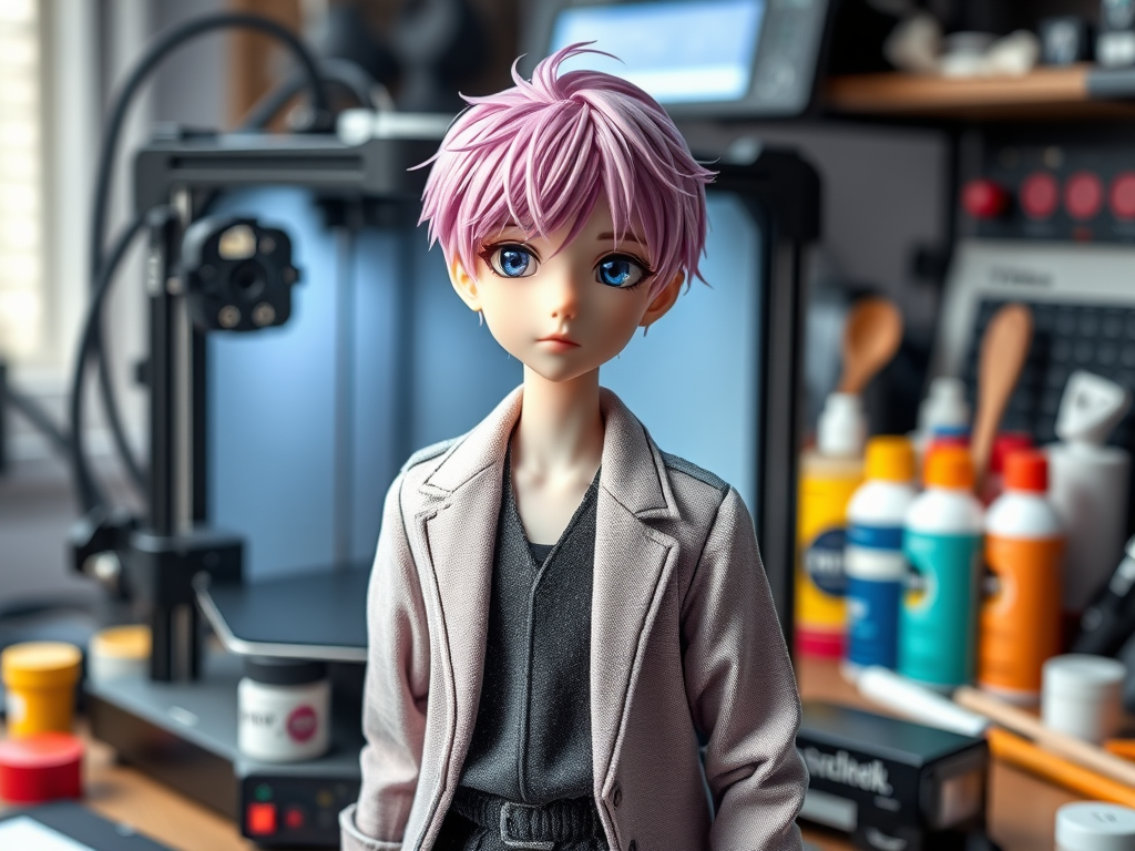 bjd 3d print files male cute
